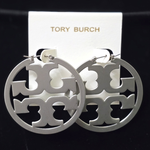 Tory Burch Jewelry - Tory Burch Miller Hoop Earrings